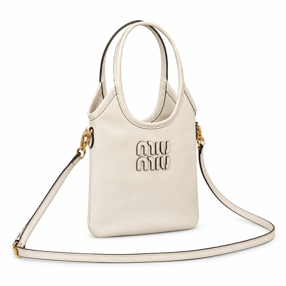 Miu Miu Detachable Strap Shoulder Bag 24 cm