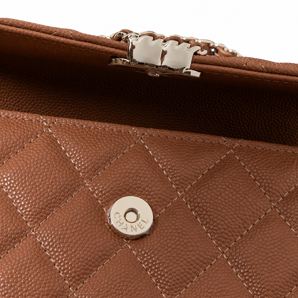 Chanel Pure White Smooth Quilted Mini Flap Bag | Gold Spherical Ball CC Turn-Lock, Straight-Edge Flap & Dual White Chain