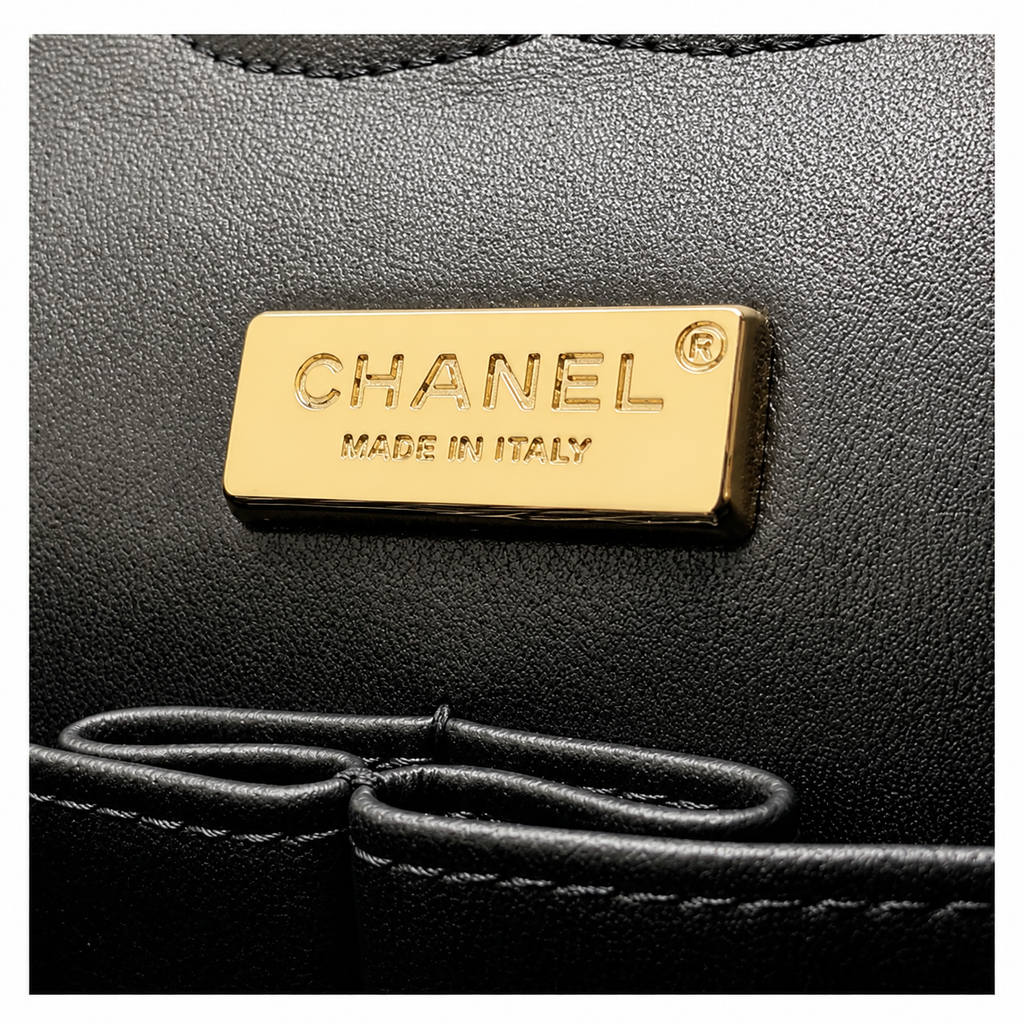Chanel Dark Denim Classic Flap Iridescent Sequin Crystal Floral