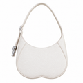 Burberry Ivory Muse Crescent Shoulder Bag