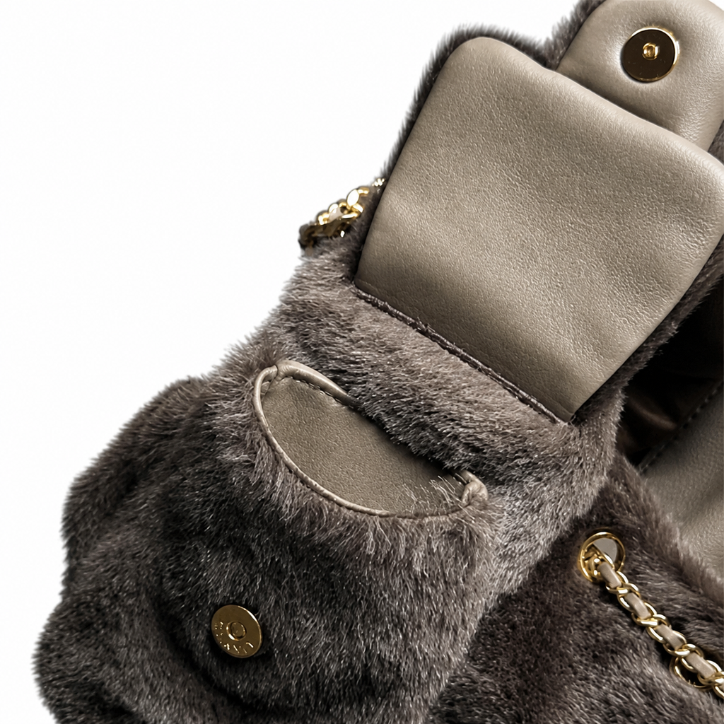 Chanel Classic Quilted Medium Handbag | CC Turn-Lock Leather Chain Strap — 20cm