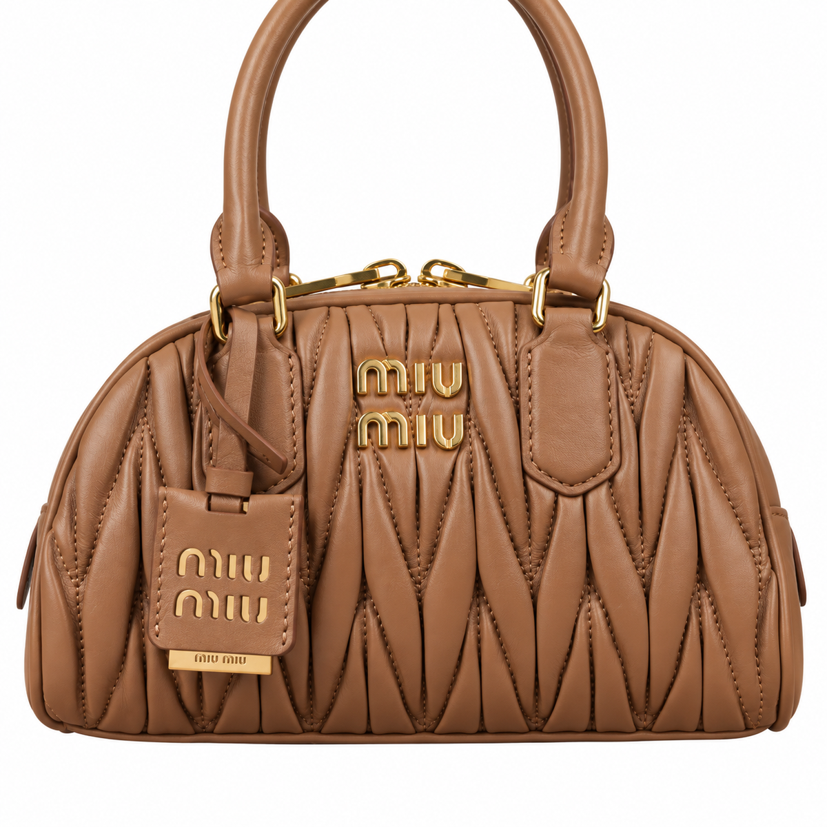 Miu Miu Convertible Leather Bag 22×13×10.5 cm
