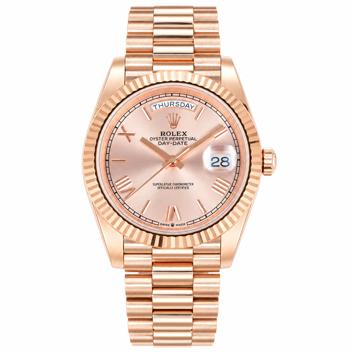 Rolex 40mm Precision Automatic Watch | Swiss-Made Luxury for Collectors